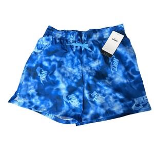 Nike Men's Swim Breaker 5" NESSF514 Fully Lined Volley Shorts Size M New